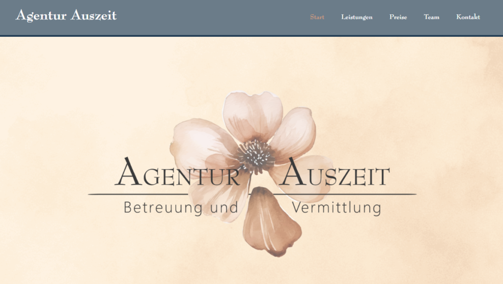 Logoentwicklung Agentur Auszeit