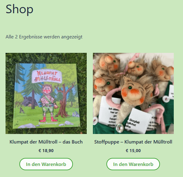 Klumpat-Online-Shop